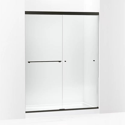 Kohler 76" H sliding shower door with 5/16"-thick glass