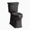 Kohler Two-piece elongated toilet with skirted trapway, 1.28 gpf