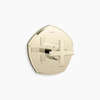 Kohler MasterShower® temperature control valve trim with cross handle
