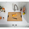 Kohler 23" undermount single-bowl workstation kitchen sink