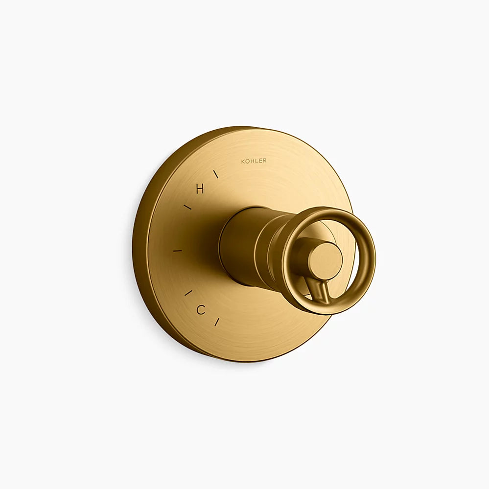 Kohler Rite-Temp® valve trim with Industrial handle