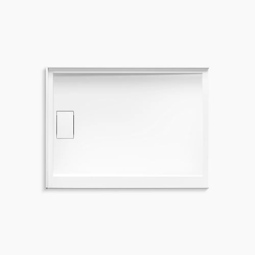 Kohler 48" x 36" corner shower base, left drain