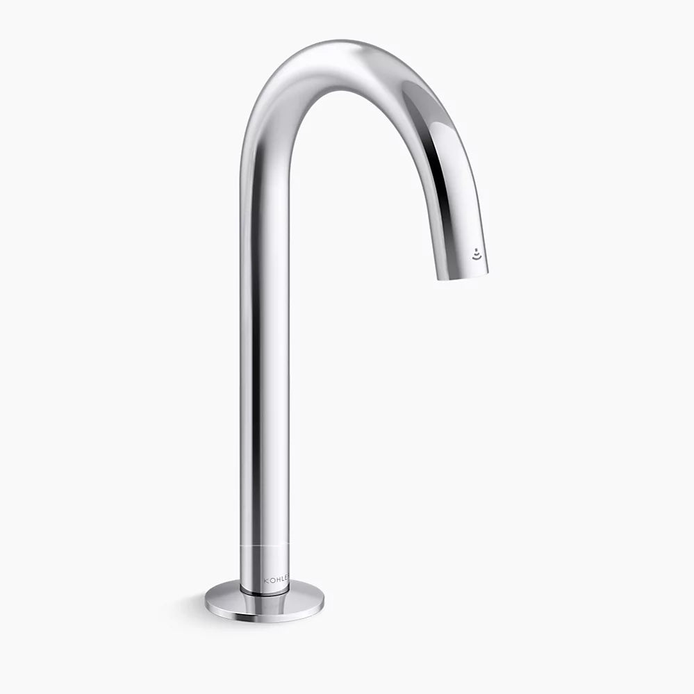 Kohler Touchless lavatory faucet with Kinesis® sensor technology, Tube design, DC-powered, 0.5 gpm