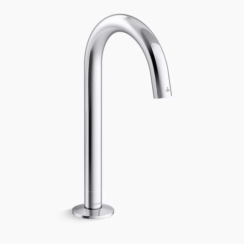 Kohler Touchless lavatory faucet with Kinesis® sensor technology, Tube design, DC-powered, 0.5 gpm