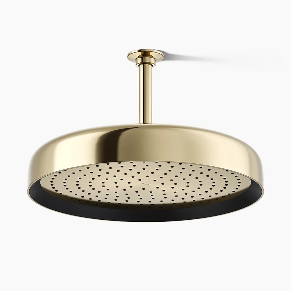 Kohler Round 14" single-function rainhead, 2.5 gpm