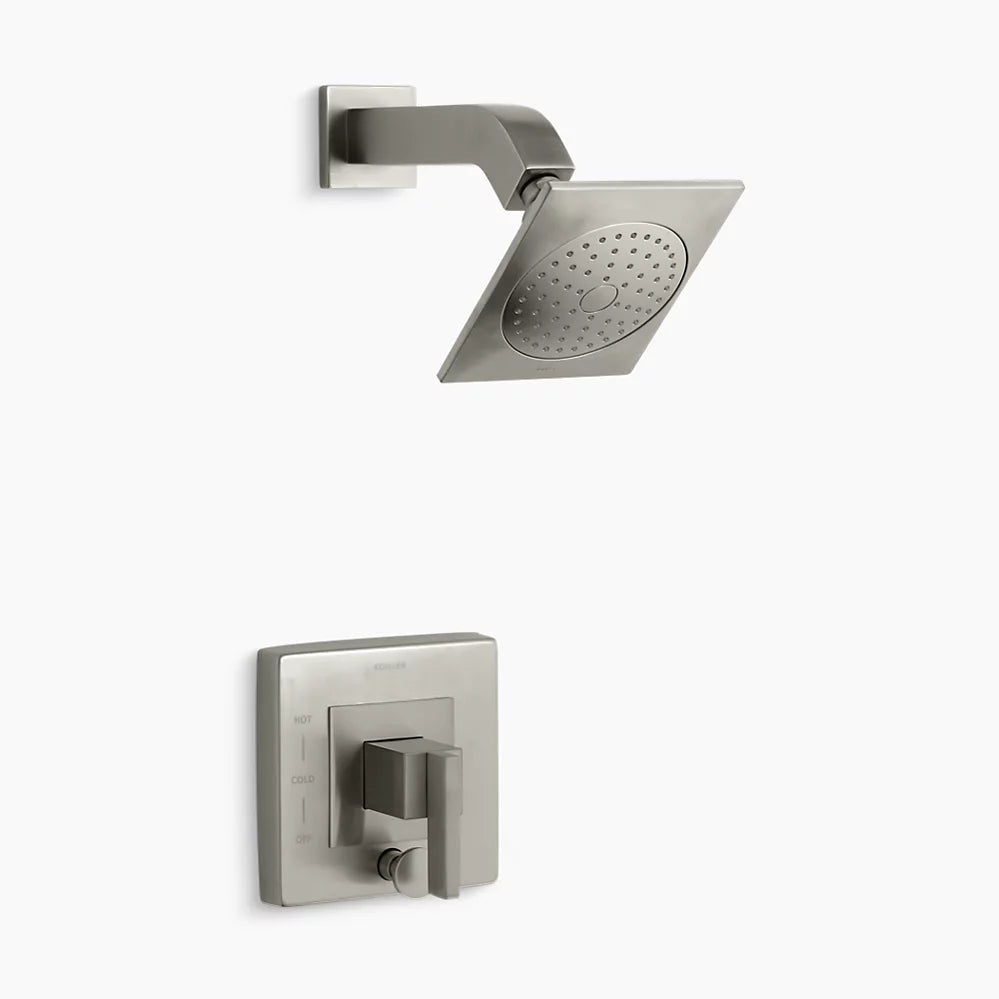 Kohler Rite-Temp® shower trim kit with push-button diverter, 2.5 gpm
