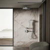 Kohler Oblong 18" two-function rainhead, 2.5 gpm