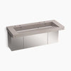 Kohler 60" wall-mount trough lavatory system