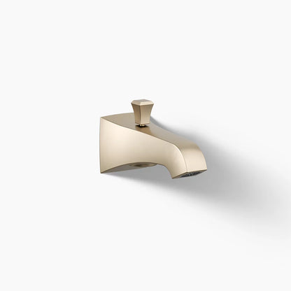 Kohler Wall-mount bath spout with Deco design and diverter