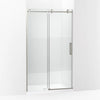 Kohler 78" H sliding shower door with 3/8"-thick glass