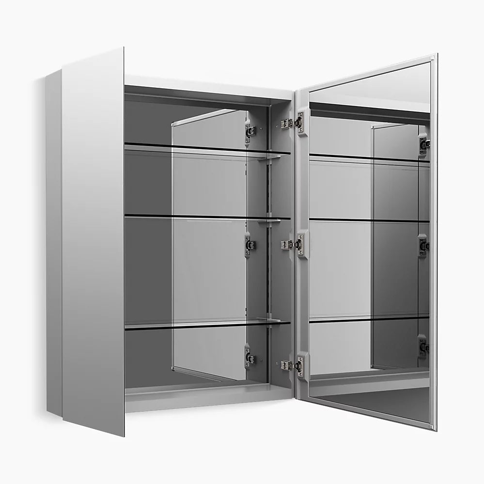 Kohler Premium XL 30" x 36" rectangular two-door medicine cabinet