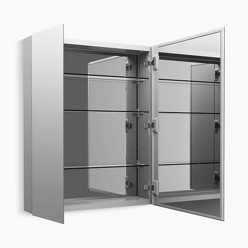 Kohler Premium XL 30" x 36" rectangular two-door medicine cabinet