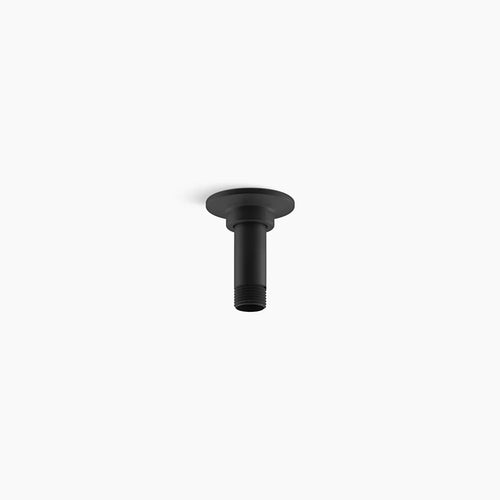 Kohler 3" ceiling-mount single-function rainhead arm and flange