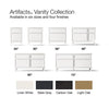 Kohler 60" bathroom vanity cabinet