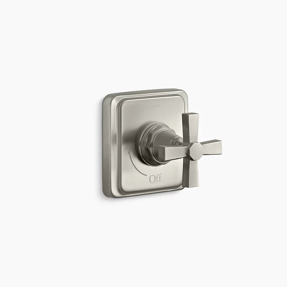 Kohler MasterShower® volume control valve trim with cross handle