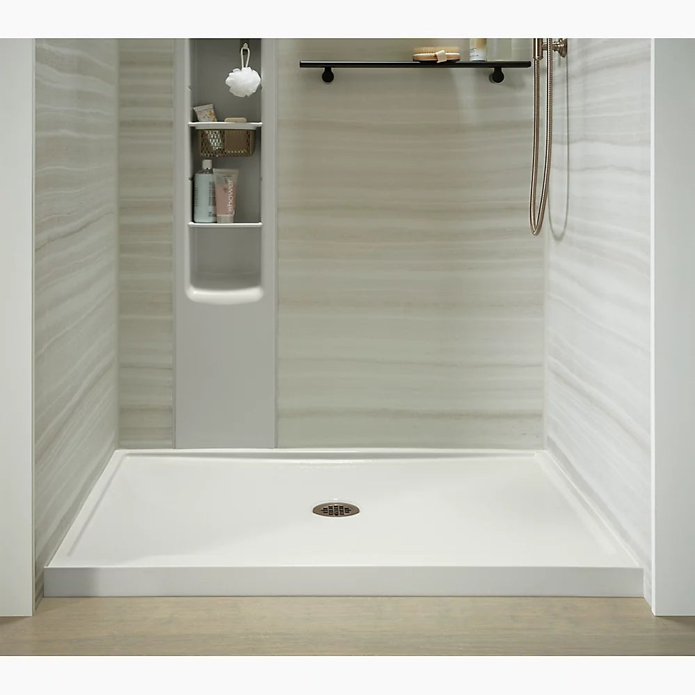 Kohler 48" x 42" alcove shower base, center drain