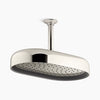 Kohler Oblong 14" single-function rainhead, 2.5 gpm