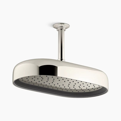 Kohler Oblong 14" single-function rainhead, 2.5 gpm