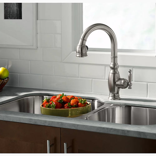 Kohler 35-1/4 undermount double-bowl kitchen sink