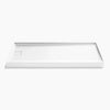 Kohler 66" x 34" alcove shower base, left drain