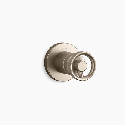 Kohler MasterShower® transfer valve trim with Industrial handle