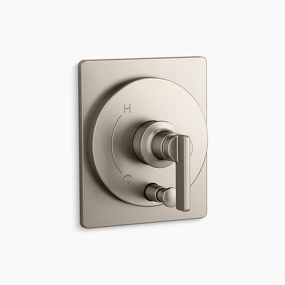 Kohler Rite-Temp® valve trim with push-button diverter