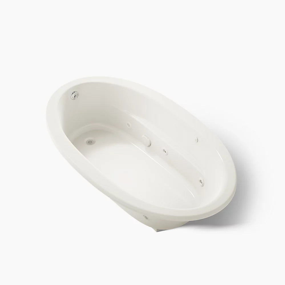 Kohler Sunward Whirlpool Bath 60 x 42-Inch Drop-In Bathtub