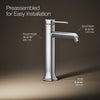 Kohler Tall single-handle bathroom sink faucet, 1.2 gpm