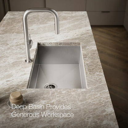 Kohler Vault™ 33" top-/undermount single-bowl kitchen sink