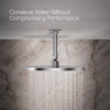 Kohler Round 12" single-function rainhead, 2.5 gpm