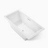 Kohler Underscore Heated Bubblemassage Air Bath With Bask Heated Surface 72 x 36-Inch Drop-In Bathtub