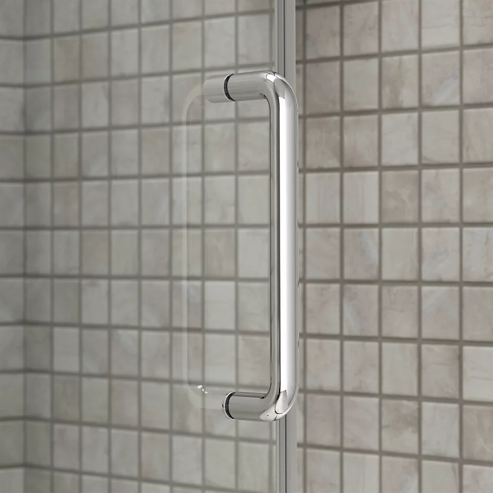 Kohler Sliding shower door, 70-1/2" H x 56-1/4 - 59-5/8" W, with 1/4" thick Crystal Clear glass