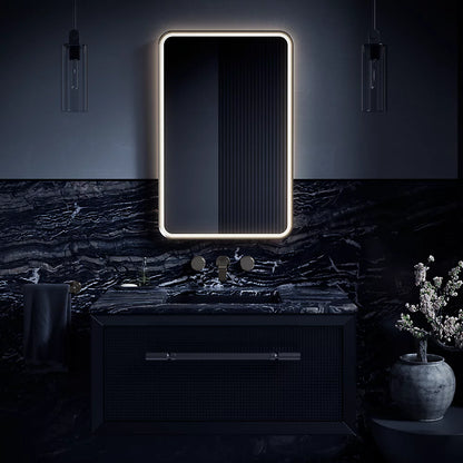 Kohler 22" x 34" rectangular lighted framed mirror