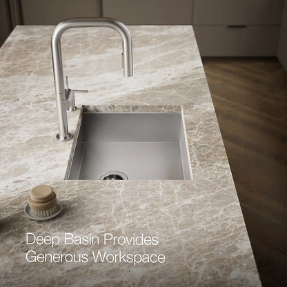 Kohler Vault™ 24" undermount single-bowl kitchen sink