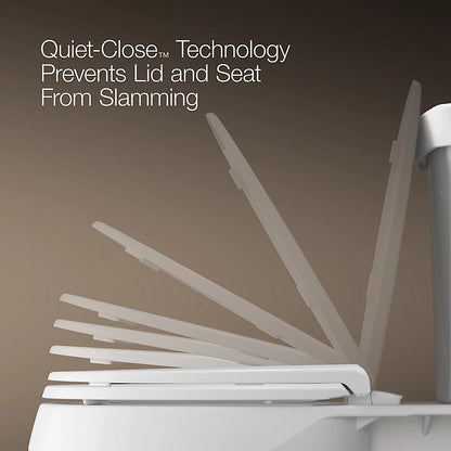 Kohler Nightlight ReadyLatch® Quiet-Close™ elongated toilet seat