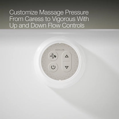 Kohler Underscore Heated Bubblemassage Air Bath 72 x 36-Inch Drop-In Bathtub
