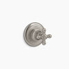 Kohler MasterShower® volume control valve trim with cross handle