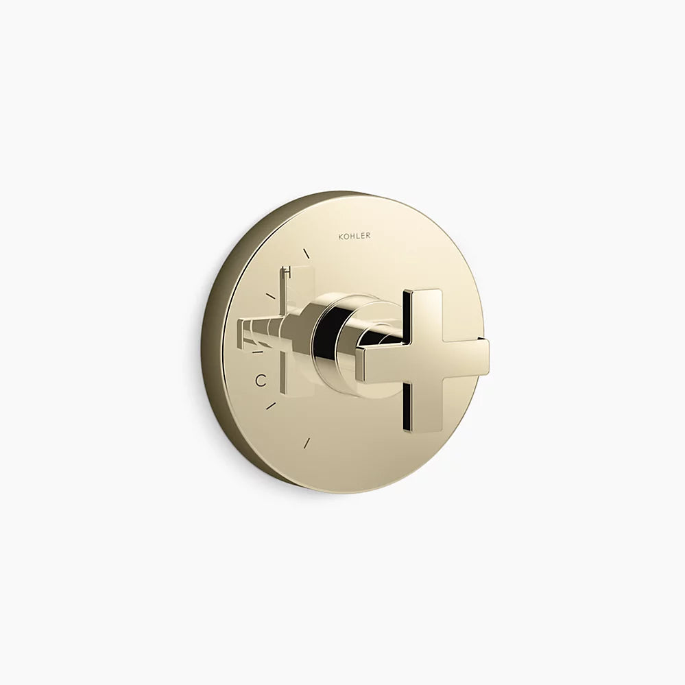 Kohler Rite-Temp® valve trim with cross handle