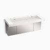Kohler 60" wall-mount trough lavatory system