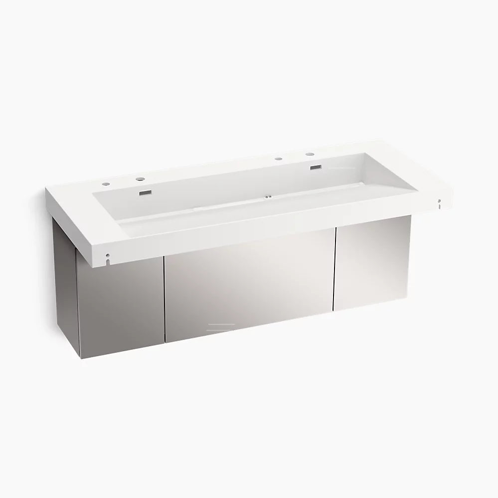 Kohler 60" wall-mount trough lavatory system