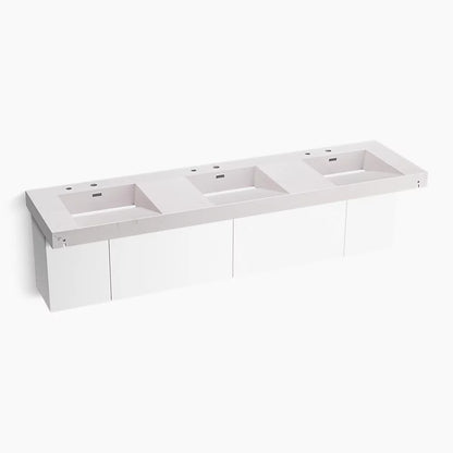 Kohler 90" wall-mount basin lavatory system