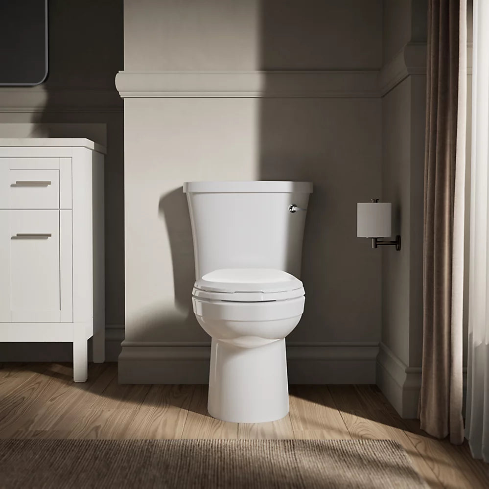 Kohler Kingston™ Two-piece elongated toilet, 1.28 gpf
