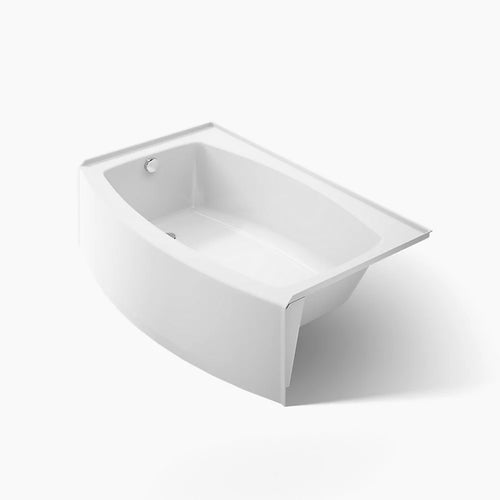 Kohler Expanse Alcove bath, left drain