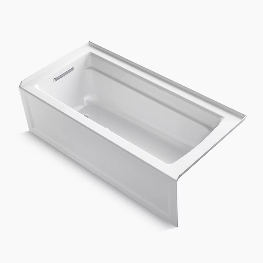 Kohler 66" x 32" alcove bath, left drain