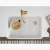 Kohler 34" undermount single-bowl farmhouse kitchen sink