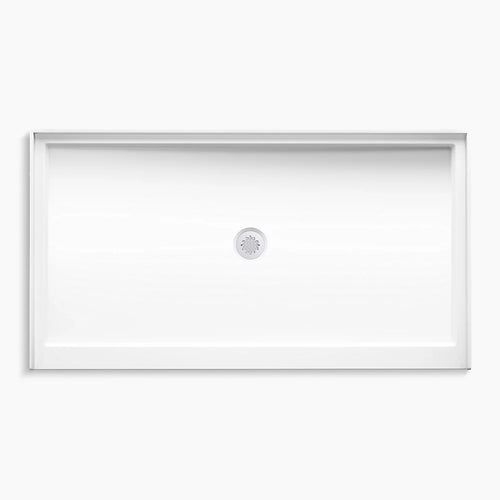 Kohler Stoneridge® 66" x 36" alcove shower base, center drain