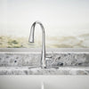 Kohler Compact pull-down kitchen sink faucet with three-function sprayhead
