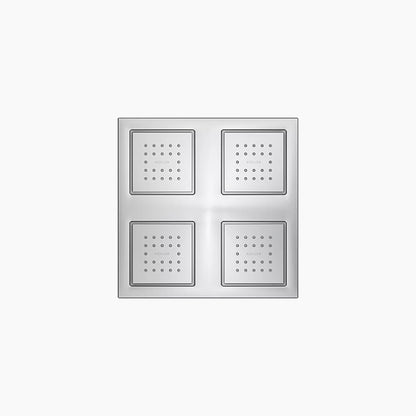 Kohler Overhead shower panel with four 22-nozzle sprayheads