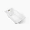 Kohler Tea-for-two Heated Bubblemassage Air Bath 60 x 32-Inch Drop-In Bathtub