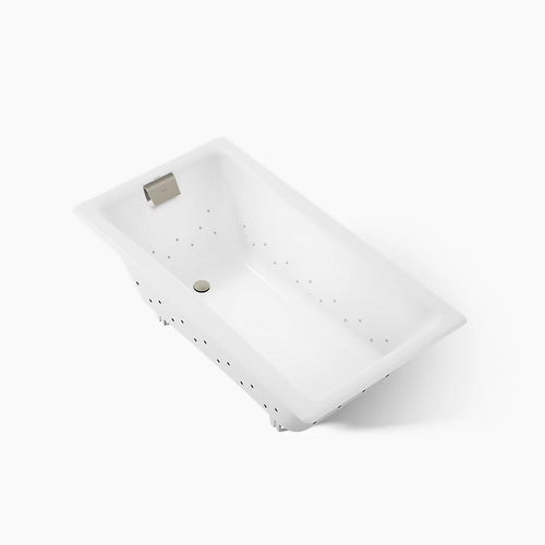 Kohler Tea-for-two Heated Bubblemassage Air Bath 60 x 32-Inch Drop-In Bathtub